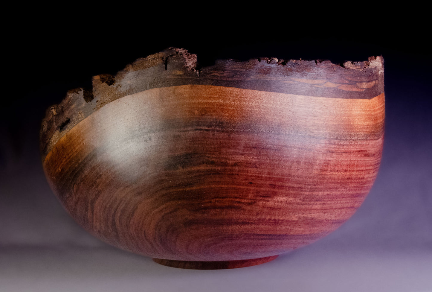 Black Walnut Natural Edge Bowl