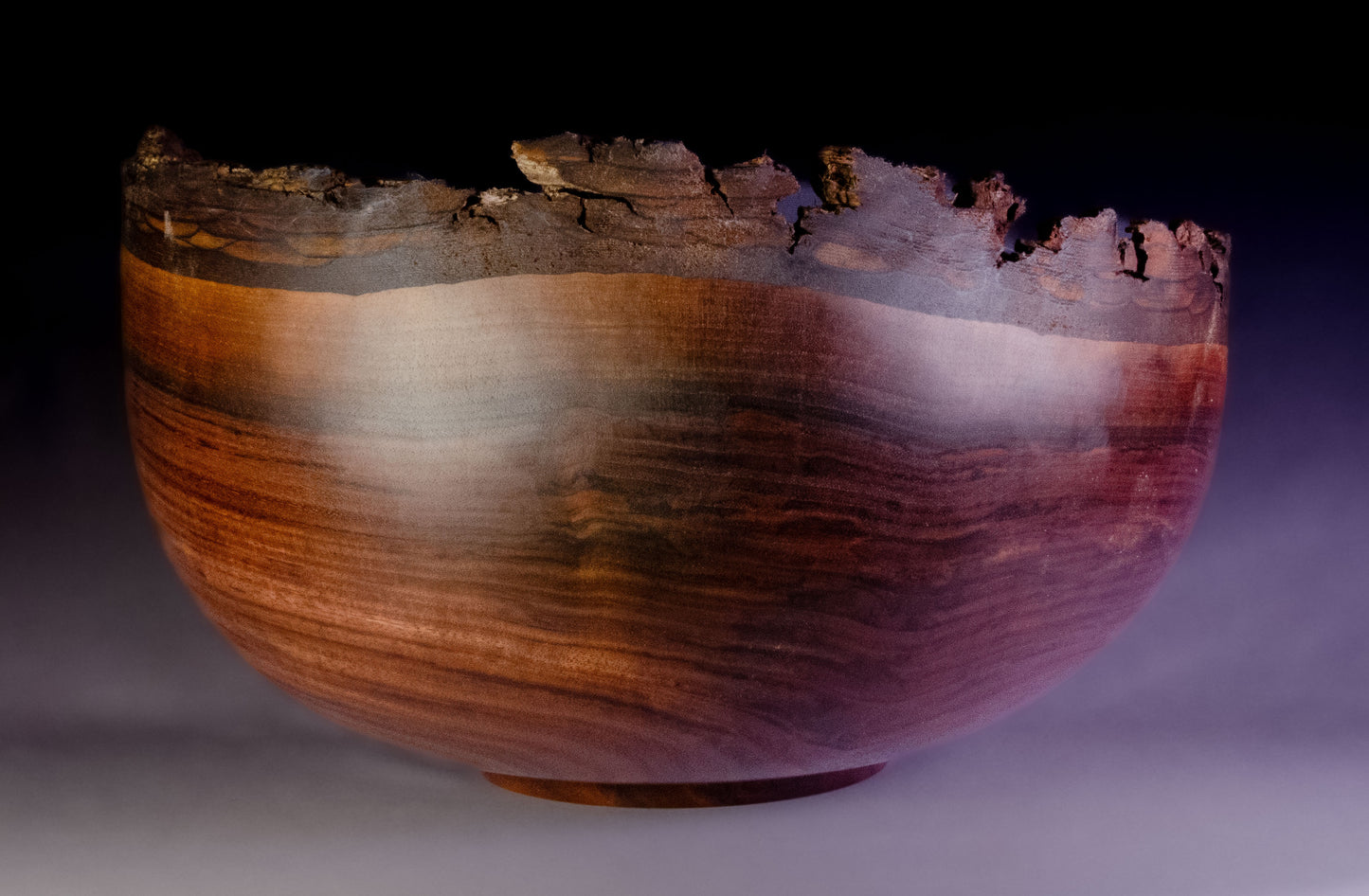 Black Walnut Natural Edge Bowl