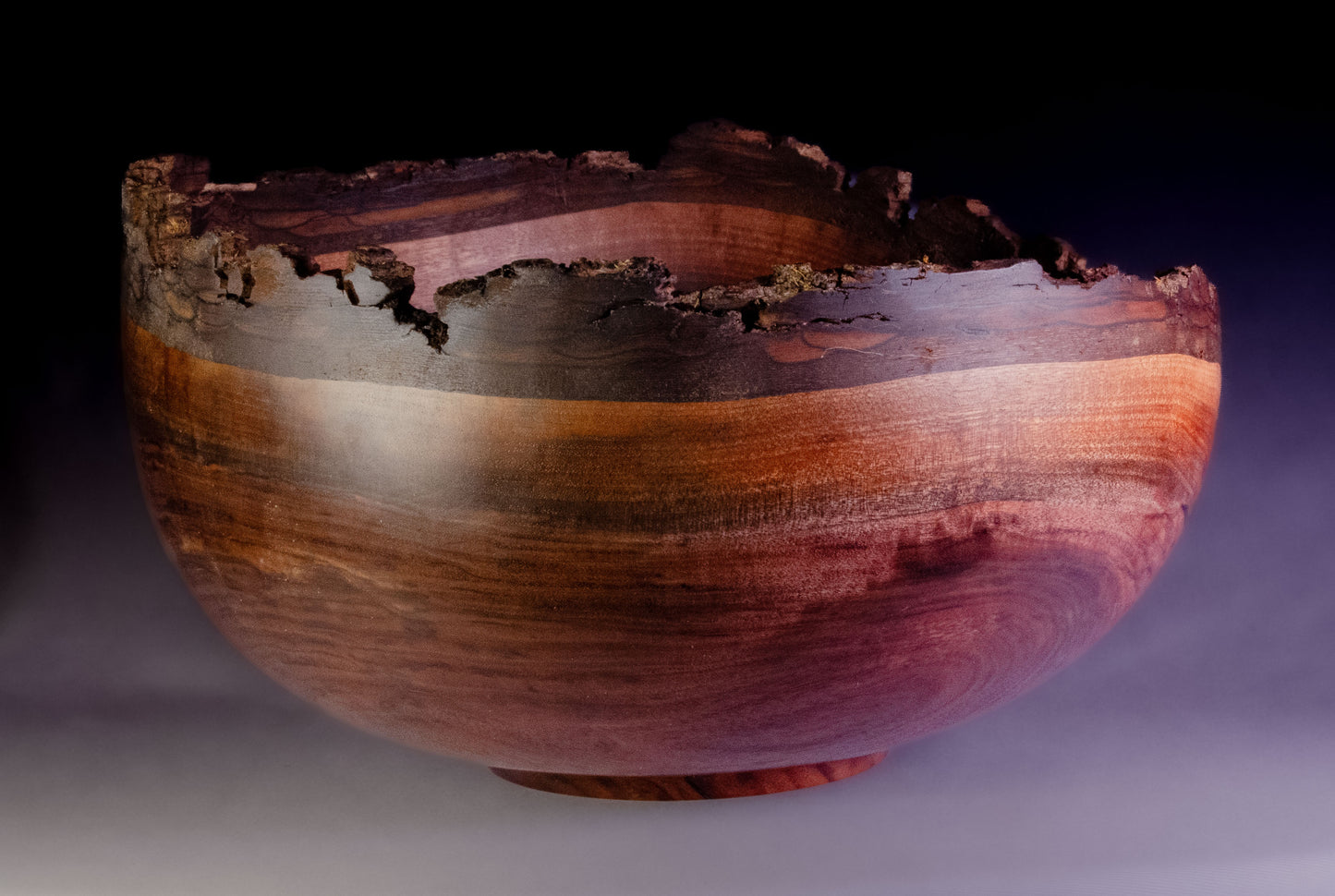 Black Walnut Natural Edge Bowl