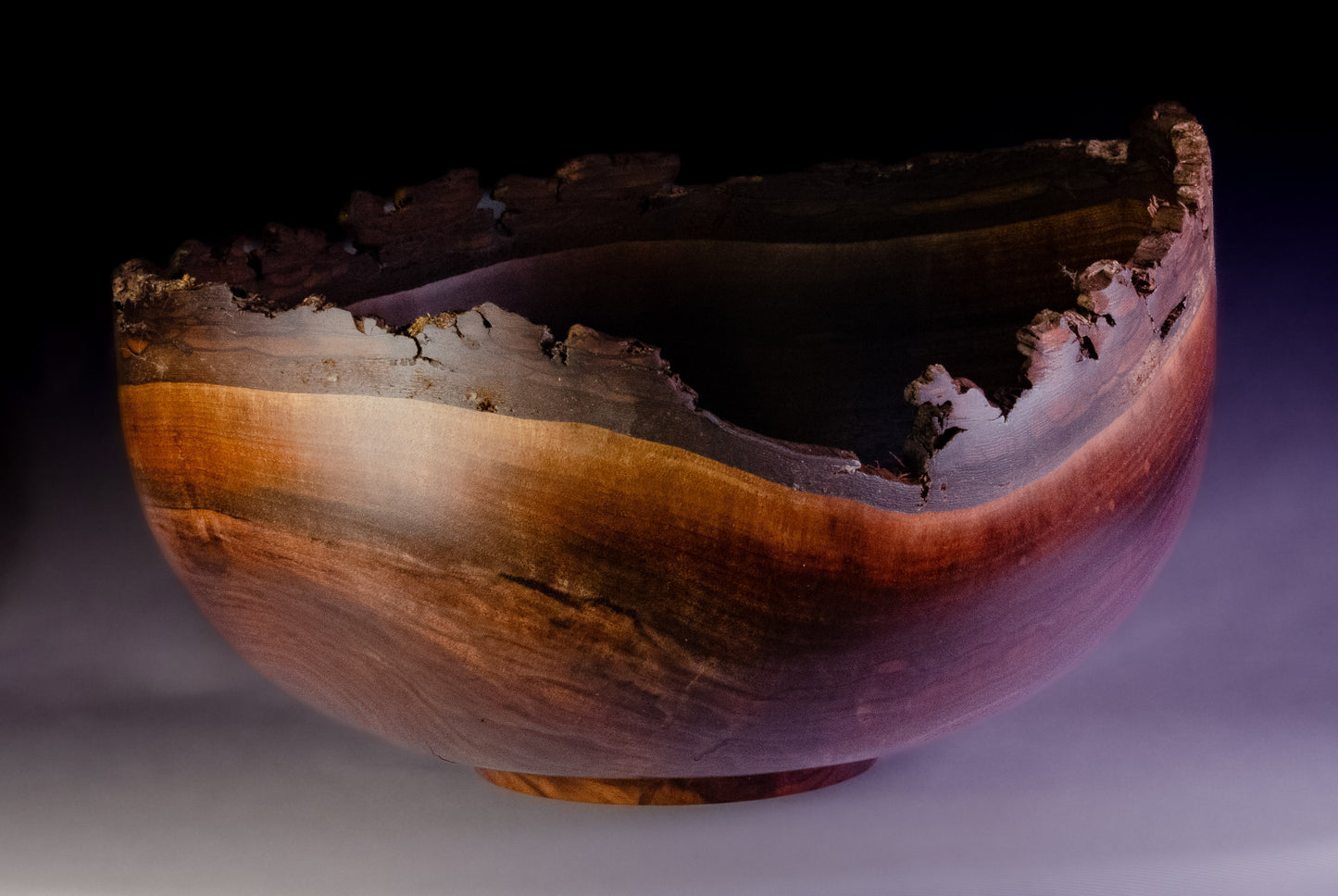 Black Walnut Natural Edge Bowl