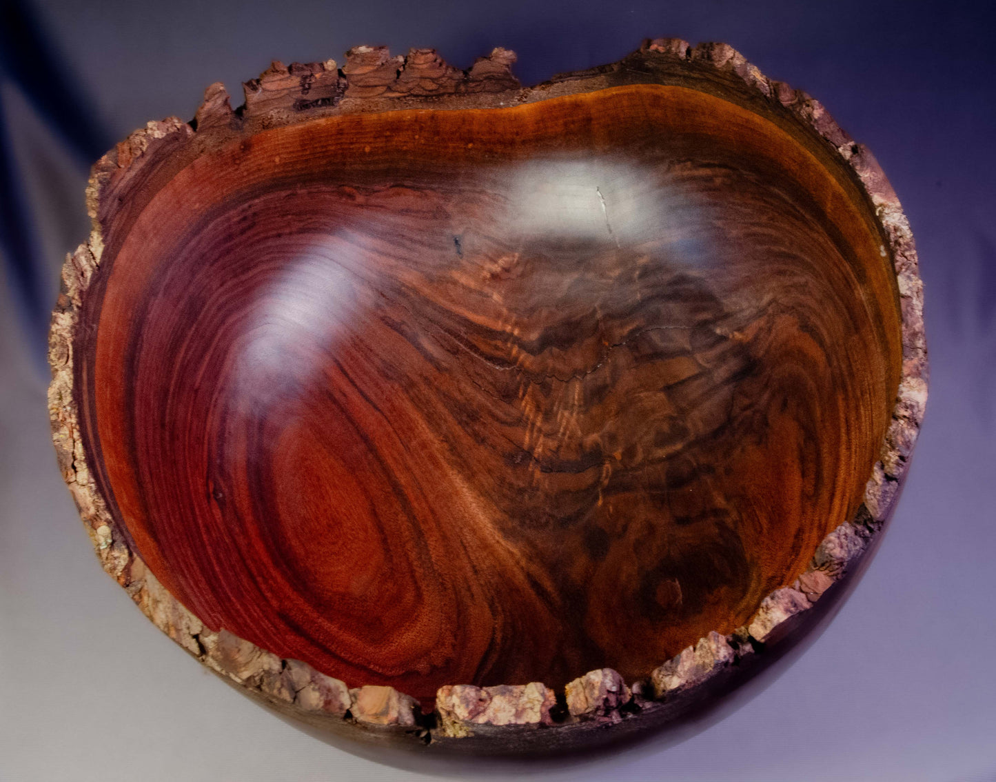 Black Walnut Natural Edge Bowl