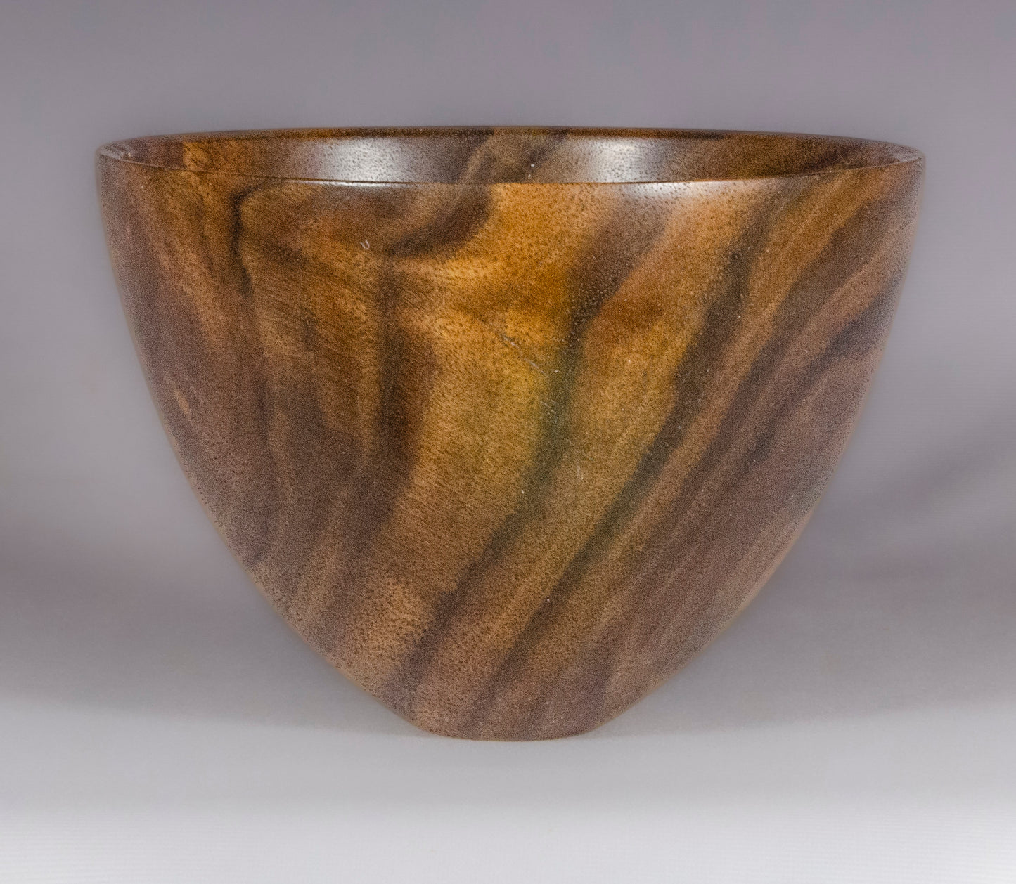 Small black walnut bowl