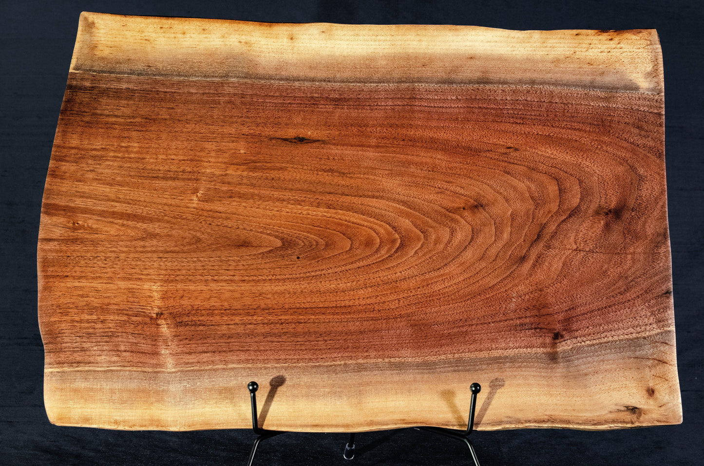 Shallow natrual edge platter. Beautiful unique handmade gift idea for home or wedding.
