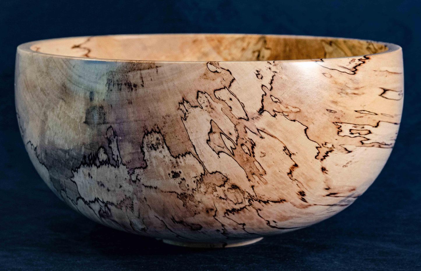 Spalted maple bowl