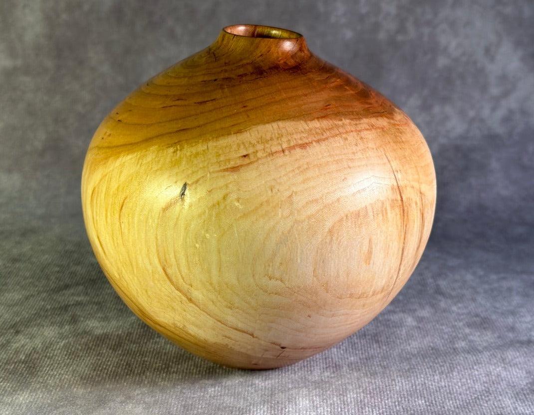 Small Black Cherry Hollow Form - Rare Earth Bowls
