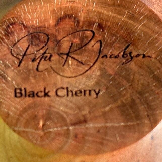 Small Black Cherry Hollow Form - Rare Earth Bowls