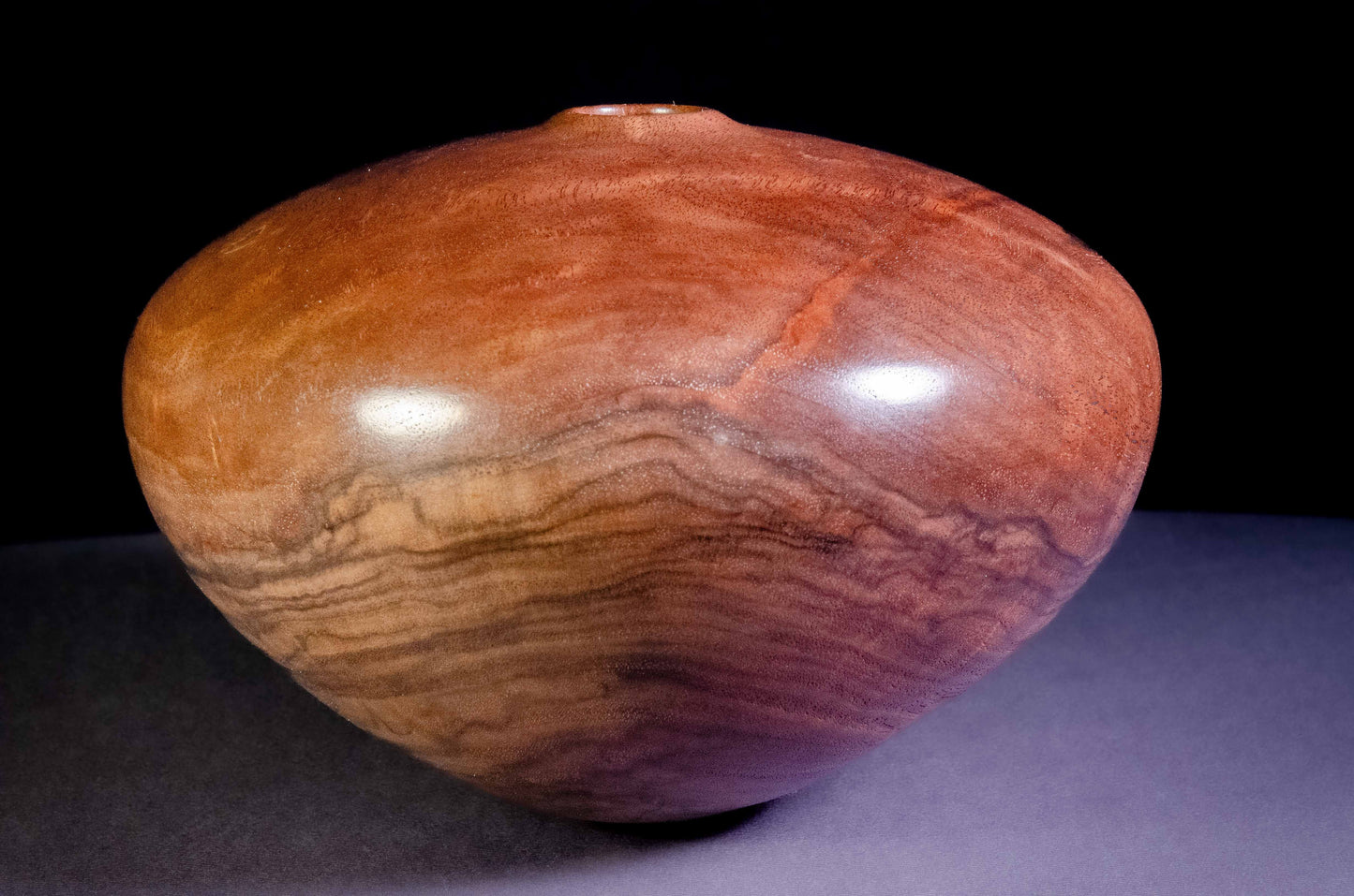 Claro Walnut Hollow Form