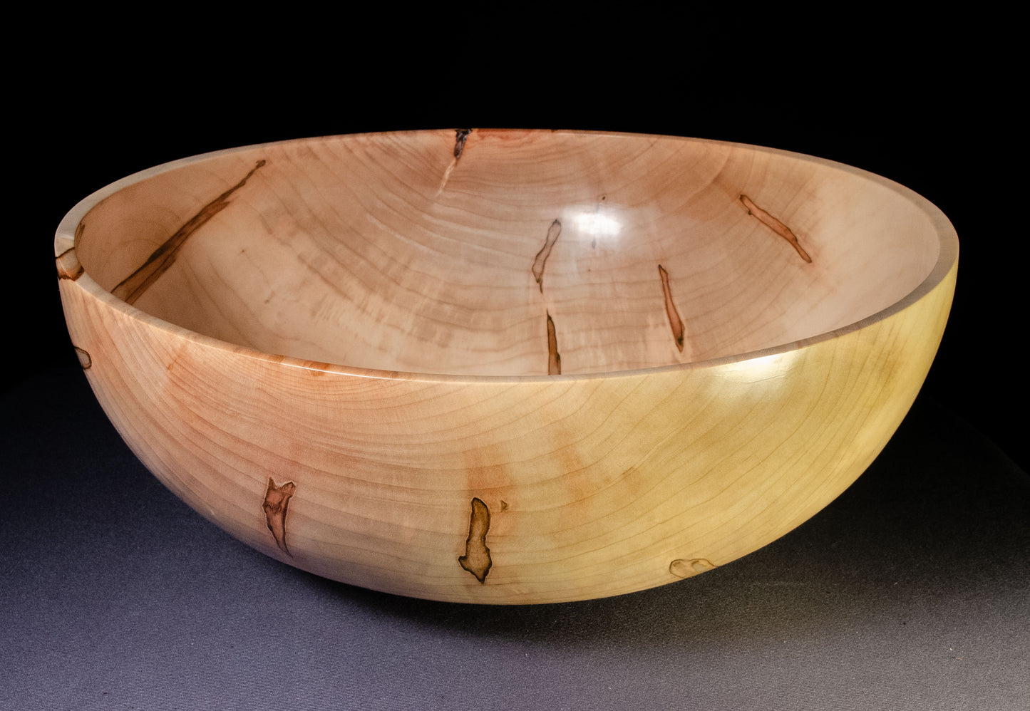 Ambrosia Maple Bowl Large Salad Fruit Centerpiece