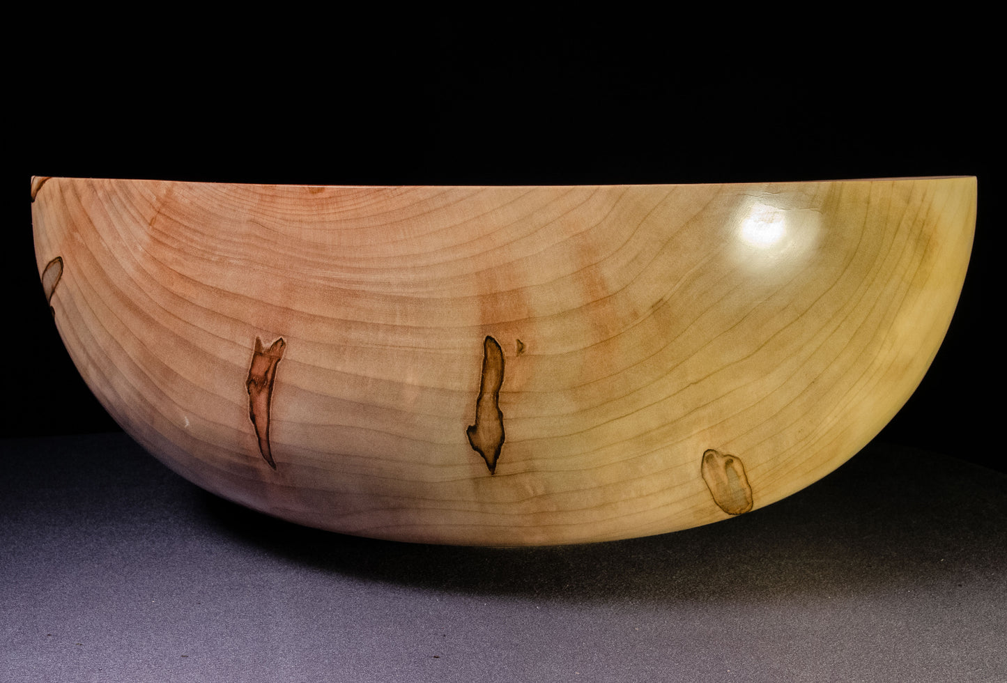 Ambrosia Maple Bowl Large Salad Fruit Centerpiece