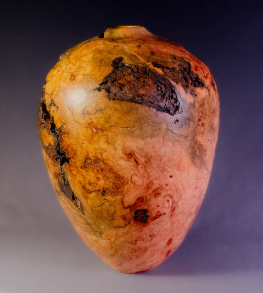 Cherry burl hollow form