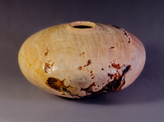 Maple burl hollow form
