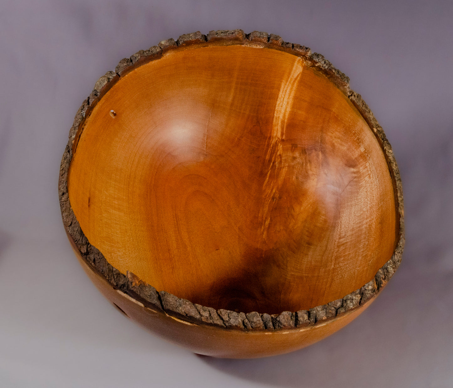 Maple natural edge bowl
