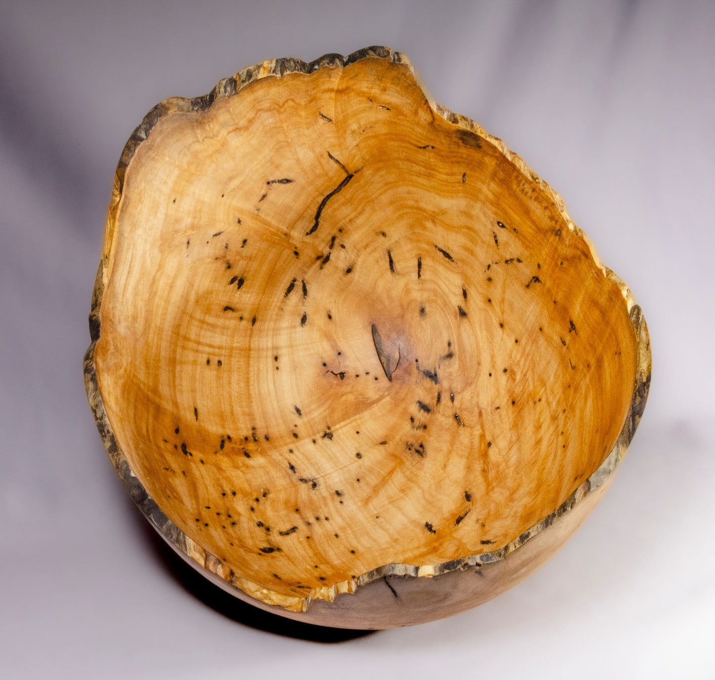 Japanese maple bowl, natural edge