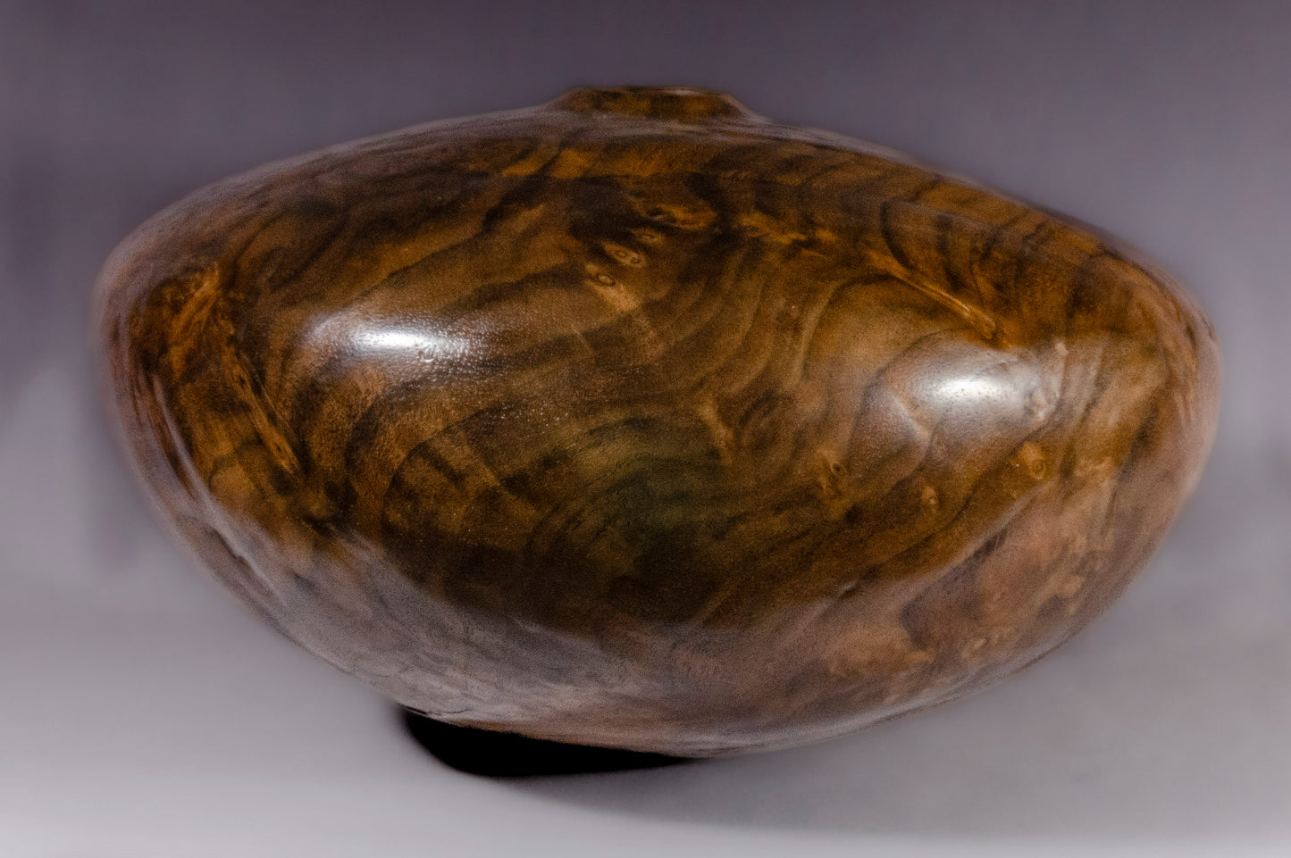 Claro walnut hollow form