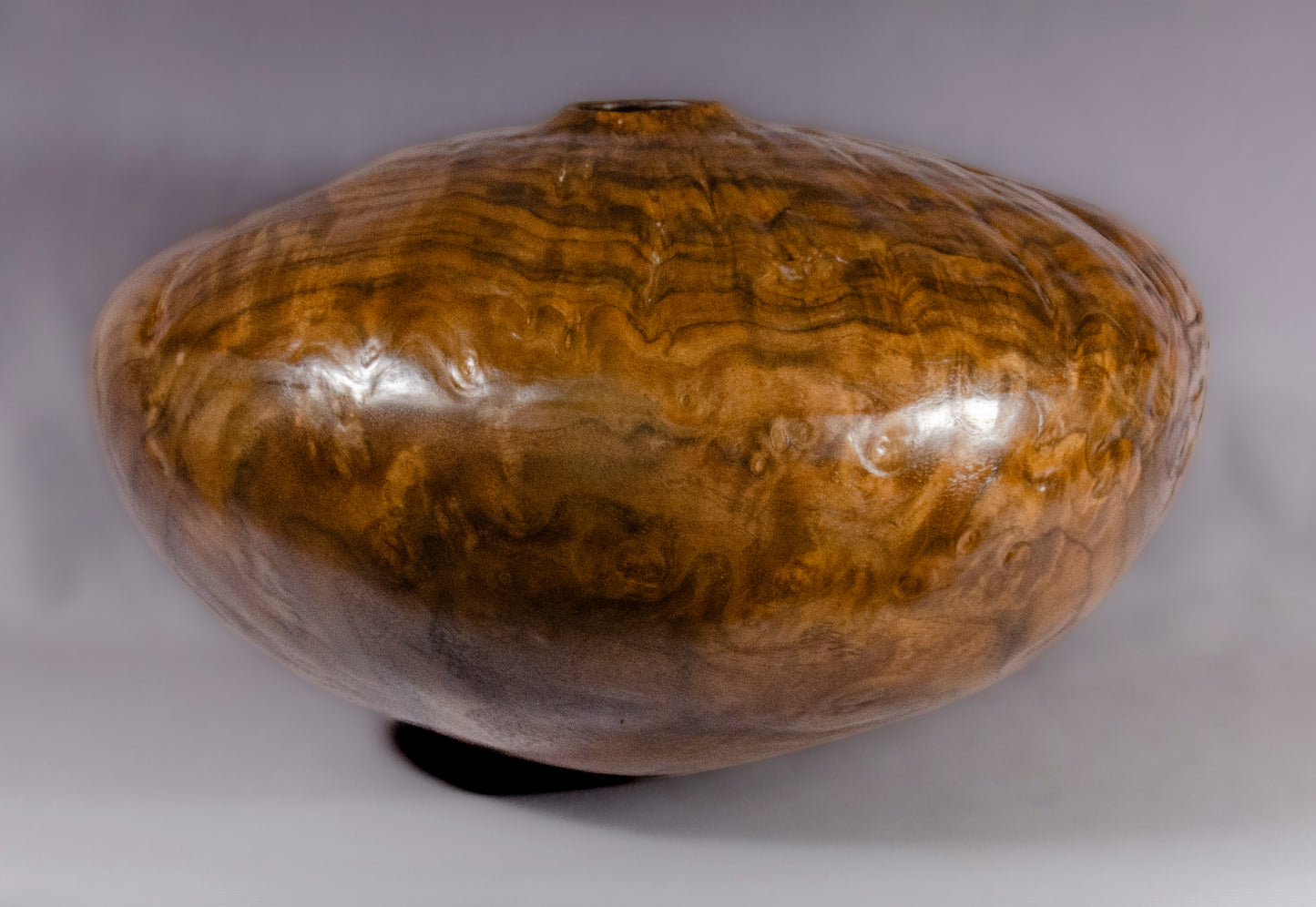 Claro walnut hollow form