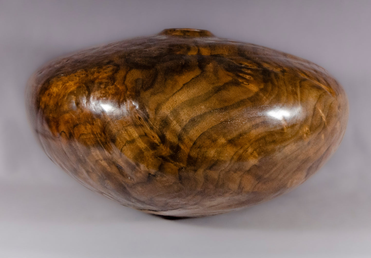 Claro walnut hollow form