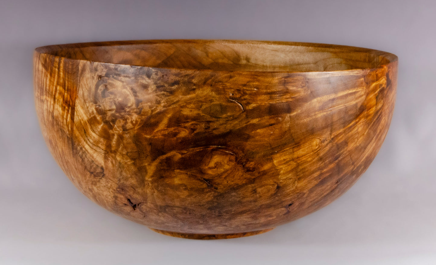Claro Walnut burl bowl