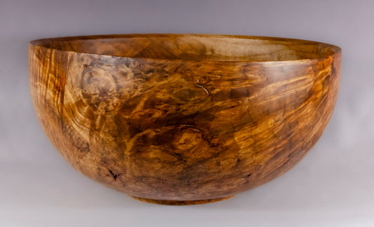 Claro Walnut burl bowl