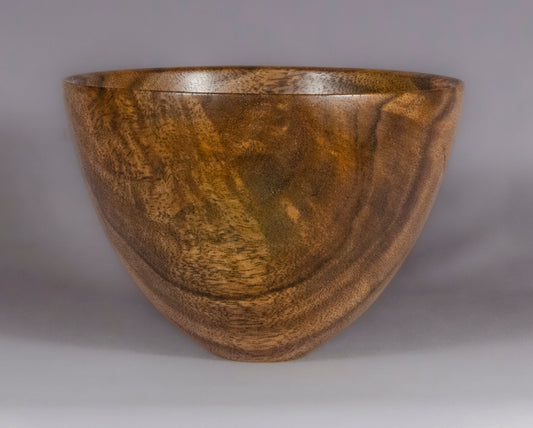 Small black walnut bowl