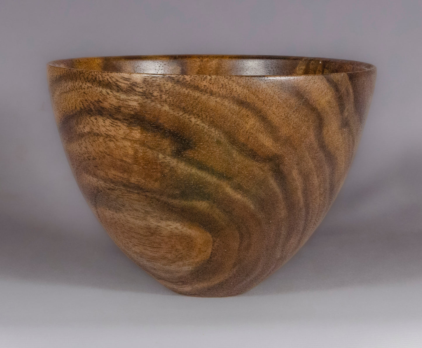 Small black walnut bowl