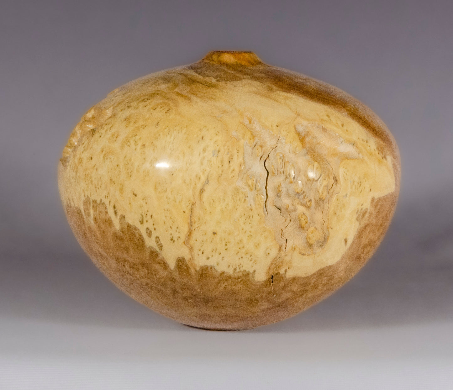 Brown mallee burl hollow form
