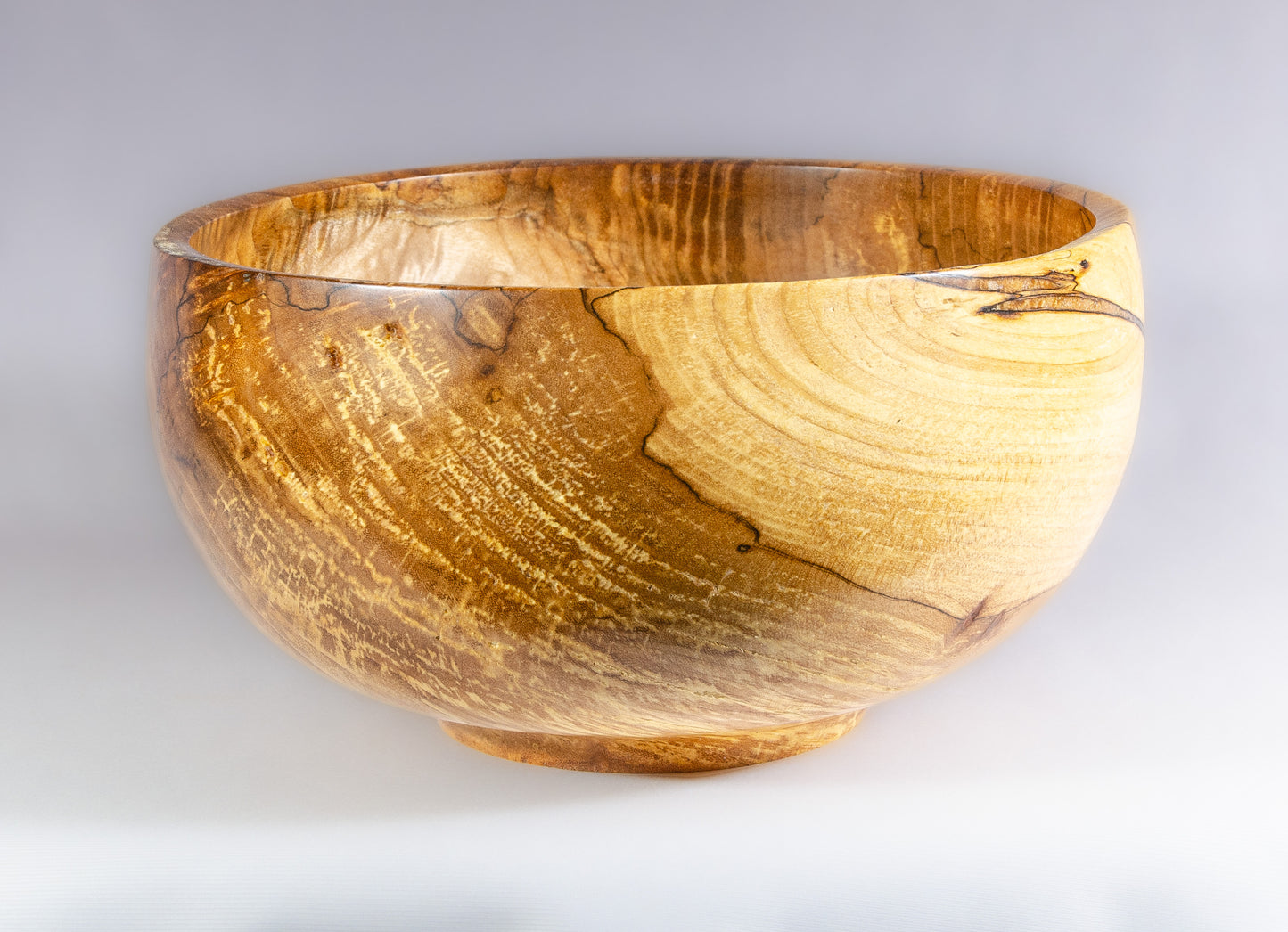 Spalted maple bowl