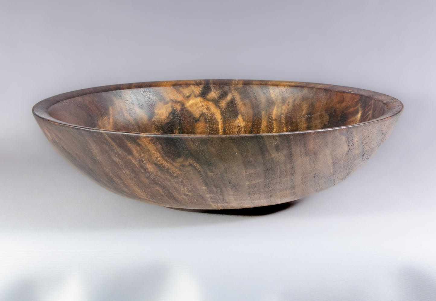 Curly Claro Walnut Bowl