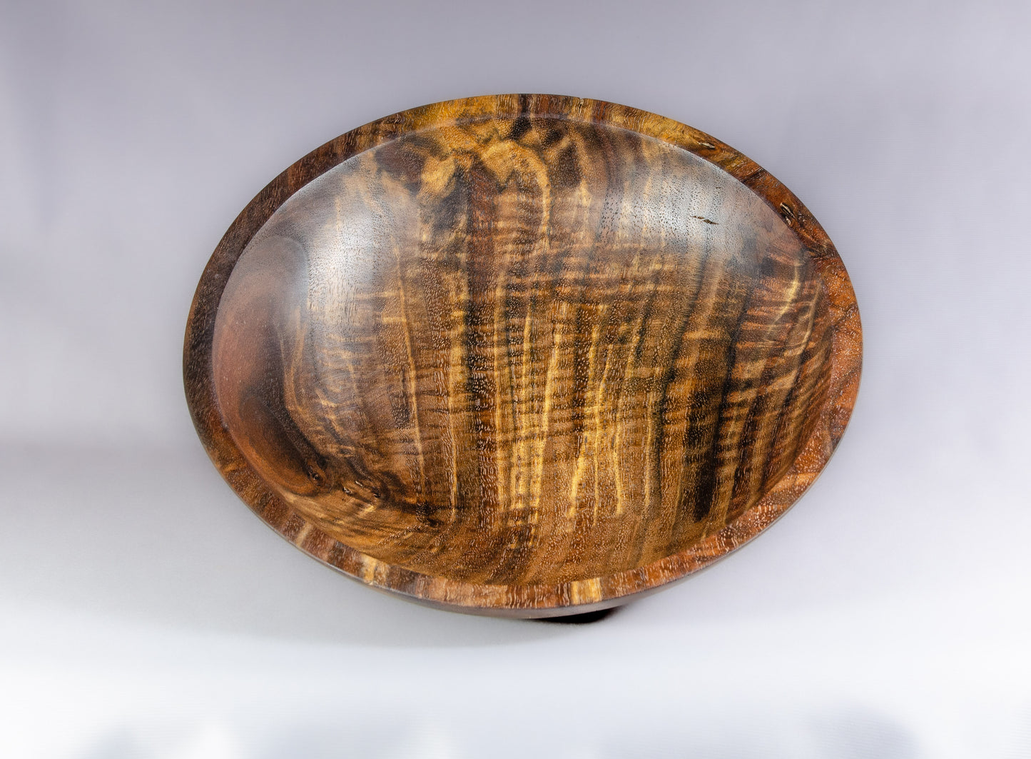 Curly Claro Walnut Bowl