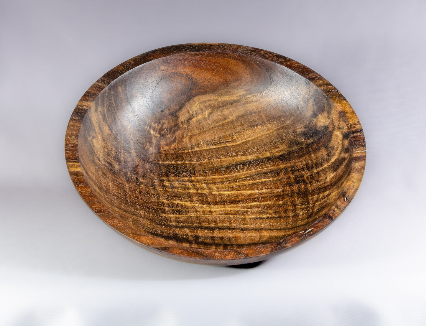 Curly Claro Walnut Bowl