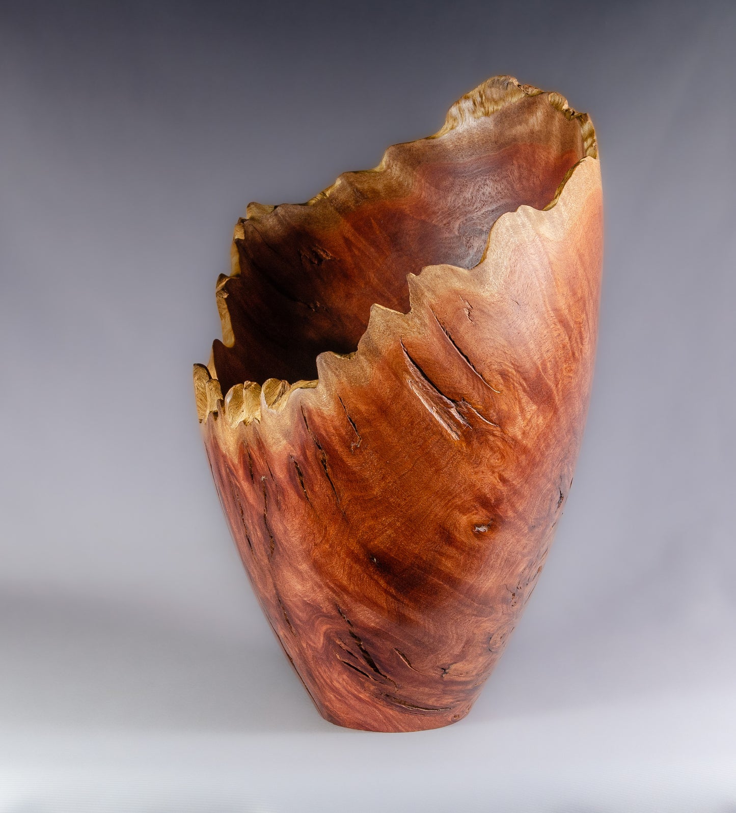 Jarrah Burl Vase