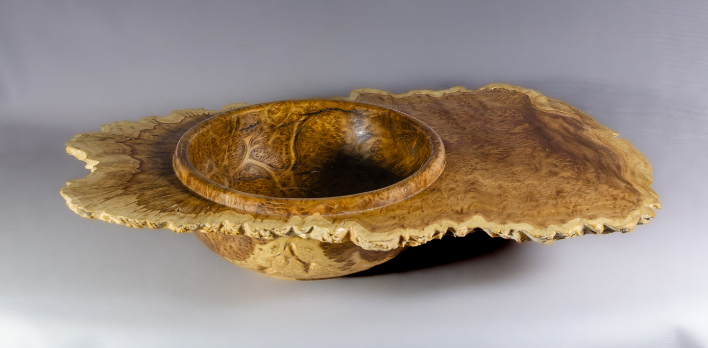 Yorrel burl emerging bowl