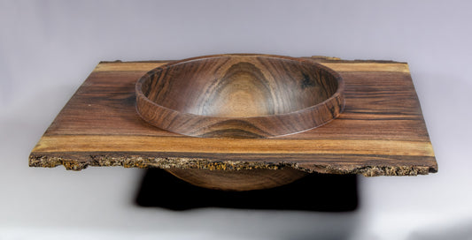 Walnut winged emerging bowl