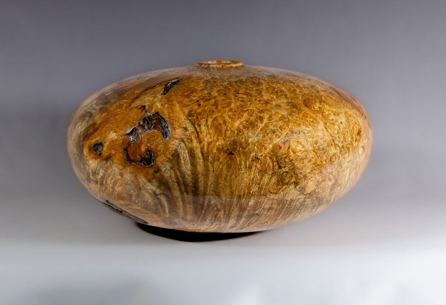 Maple burl hollow form