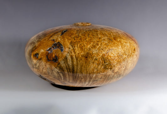 Maple burl hollow form