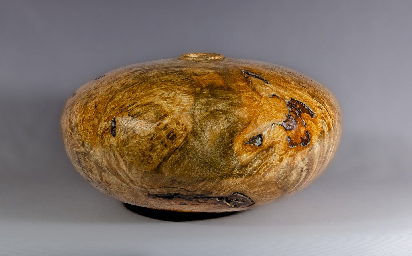 Maple burl hollow form