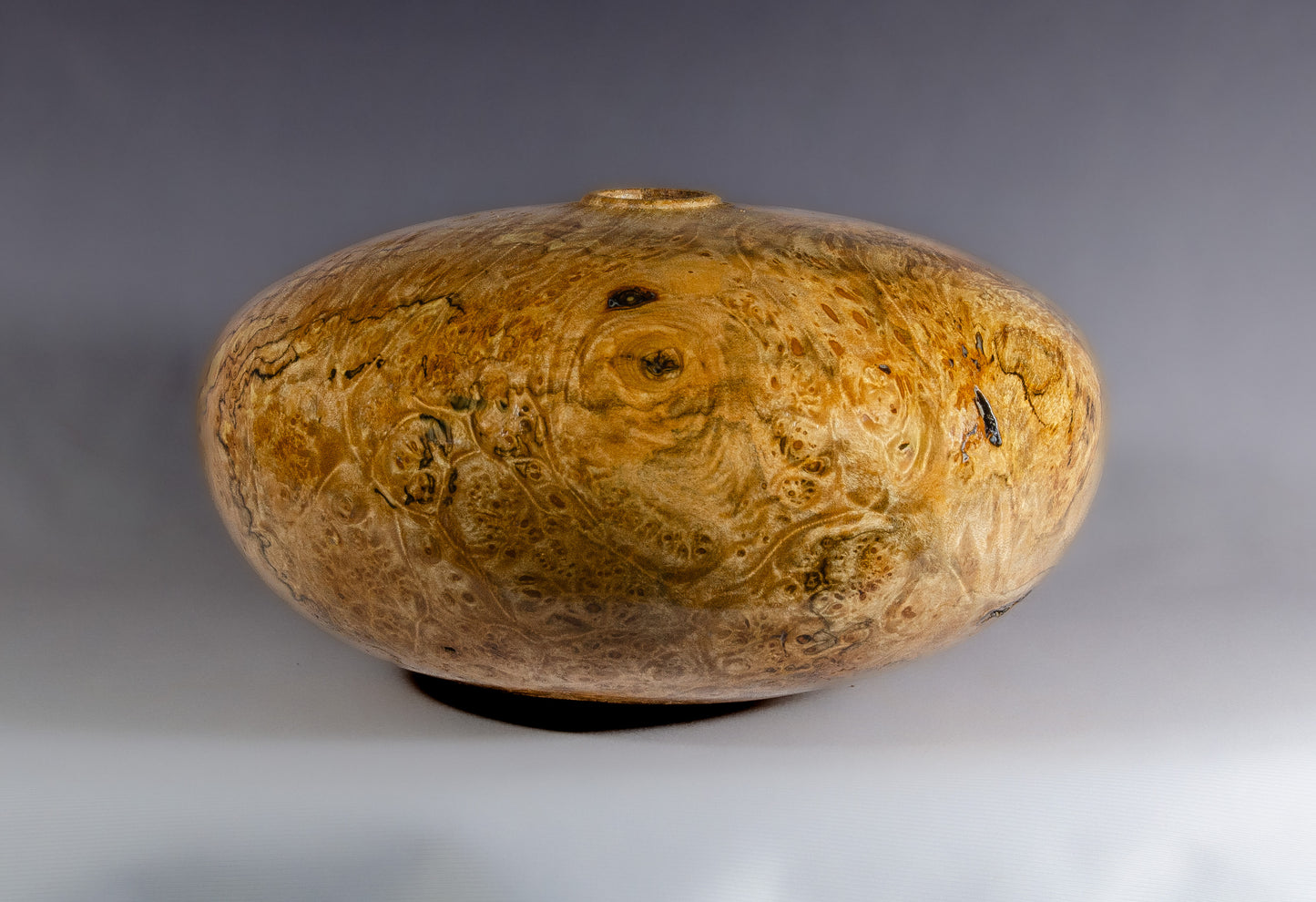 Maple burl hollow form