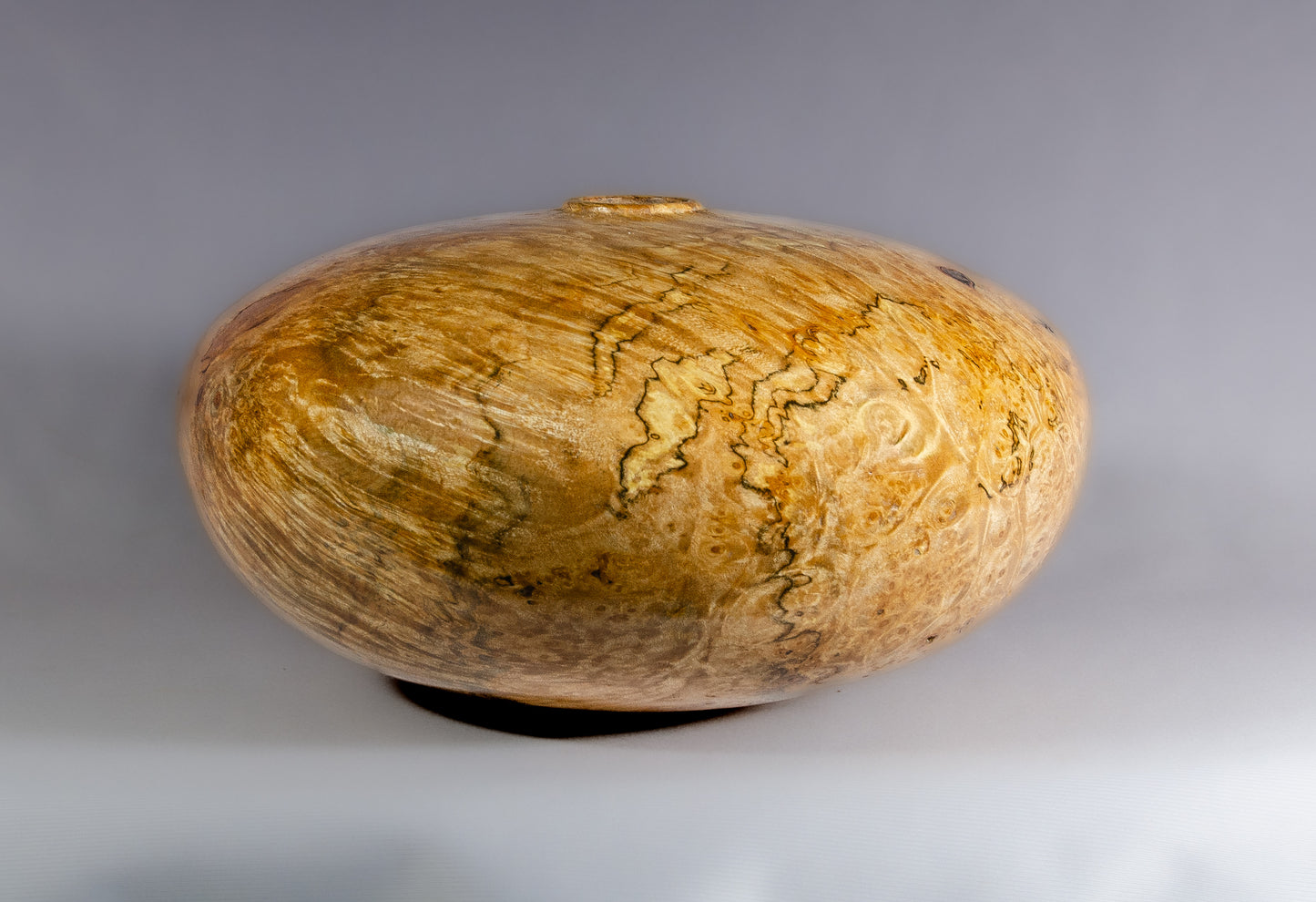Maple burl hollow form
