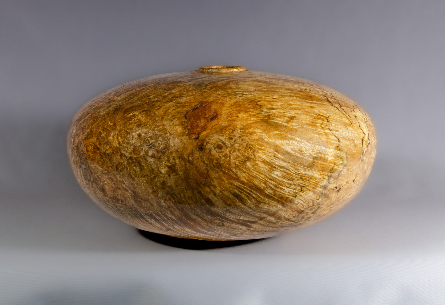 Maple burl hollow form