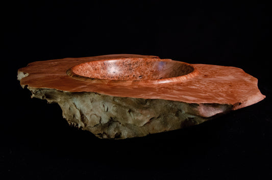 Small burl bowl - Rare Earth Bowls