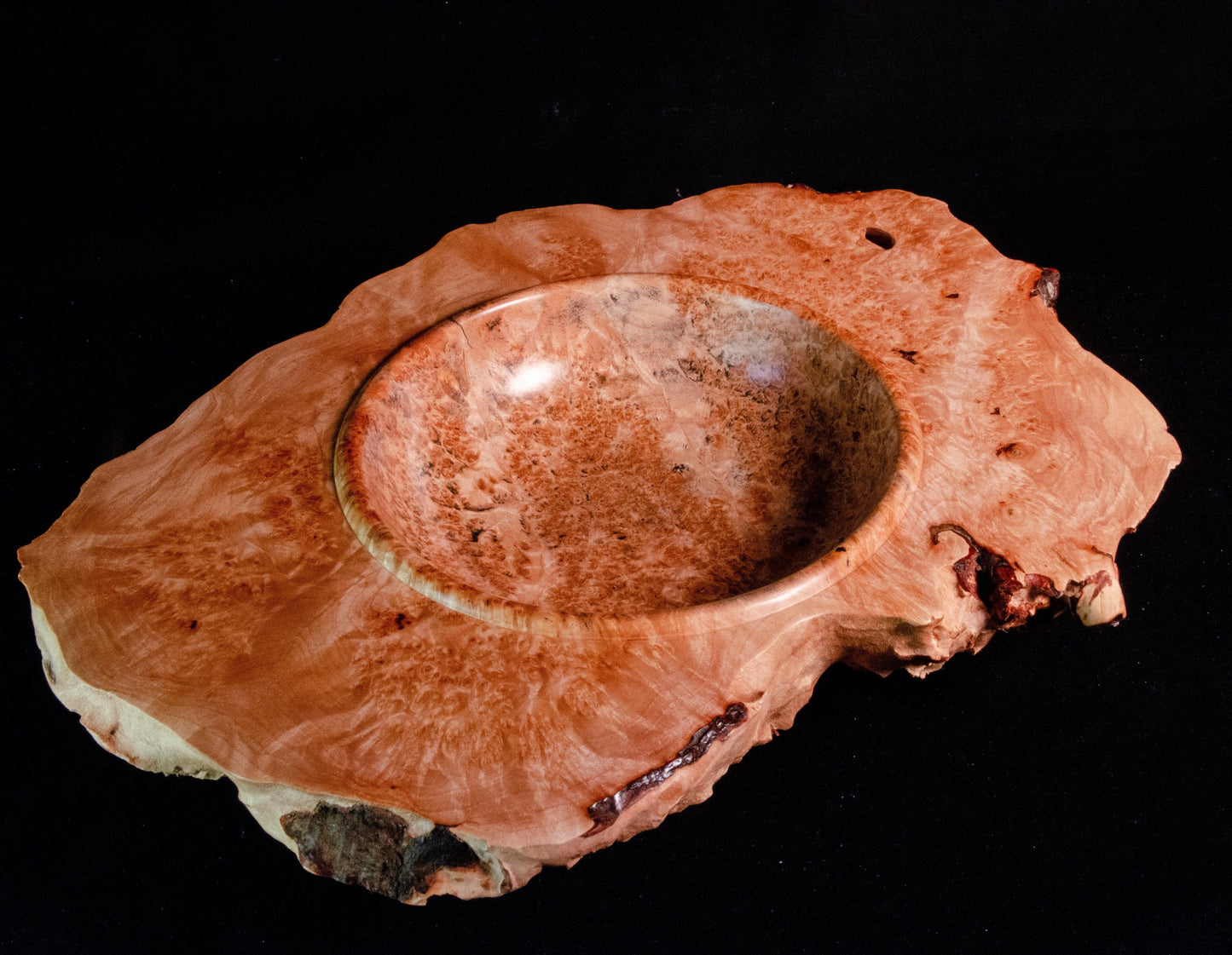 Small burl bowl - Rare Earth Bowls