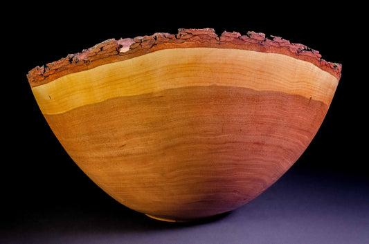 Natural Edge Cherry Bowl