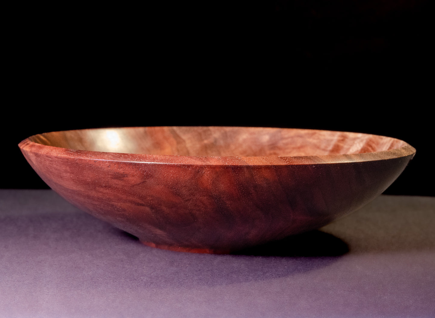 Curly Black Walnut Bowl