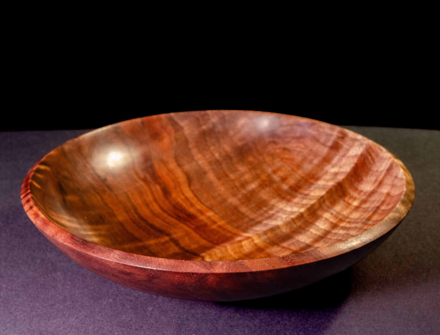 Curly Black Walnut Bowl